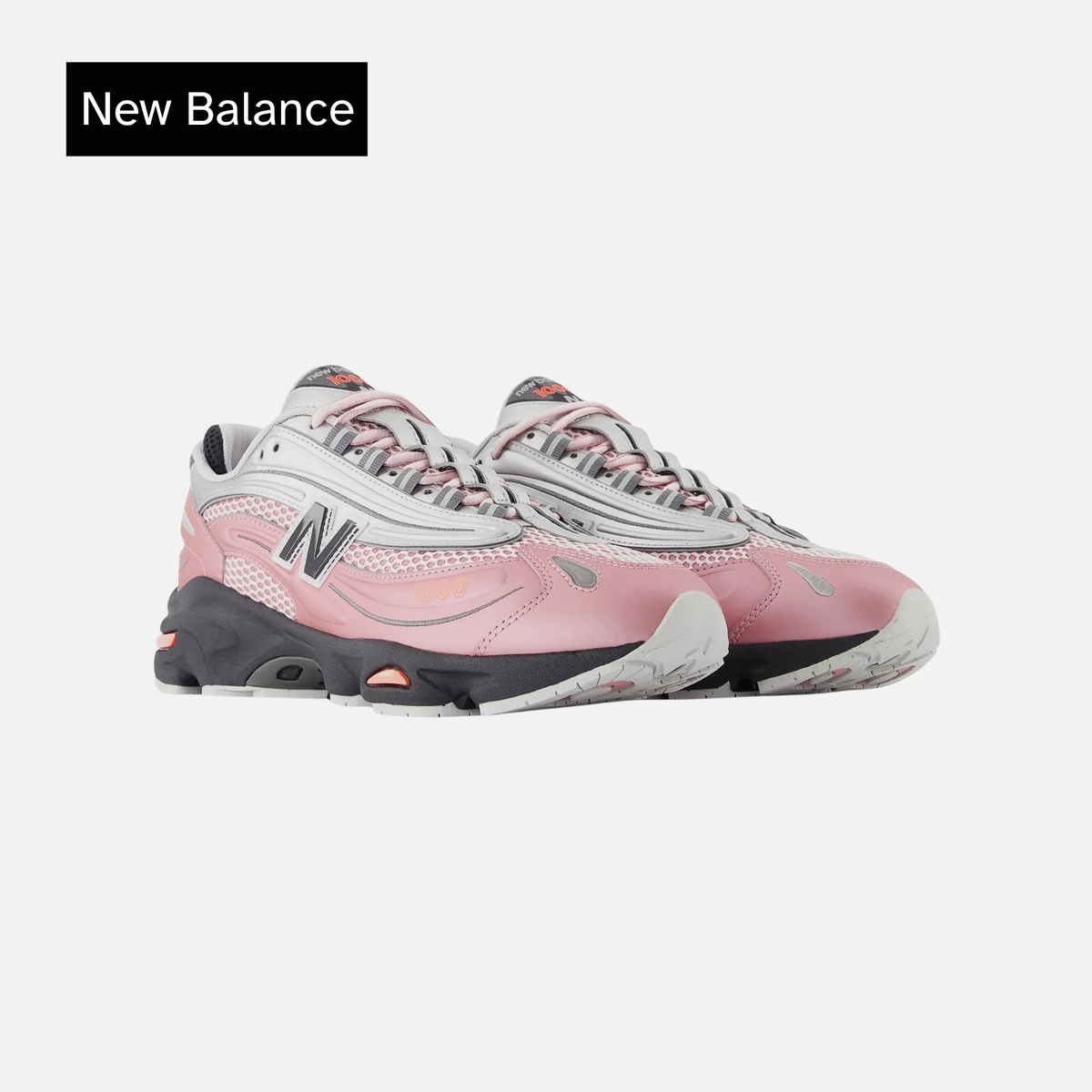 New Balance 1000 Pink Metallic Silver