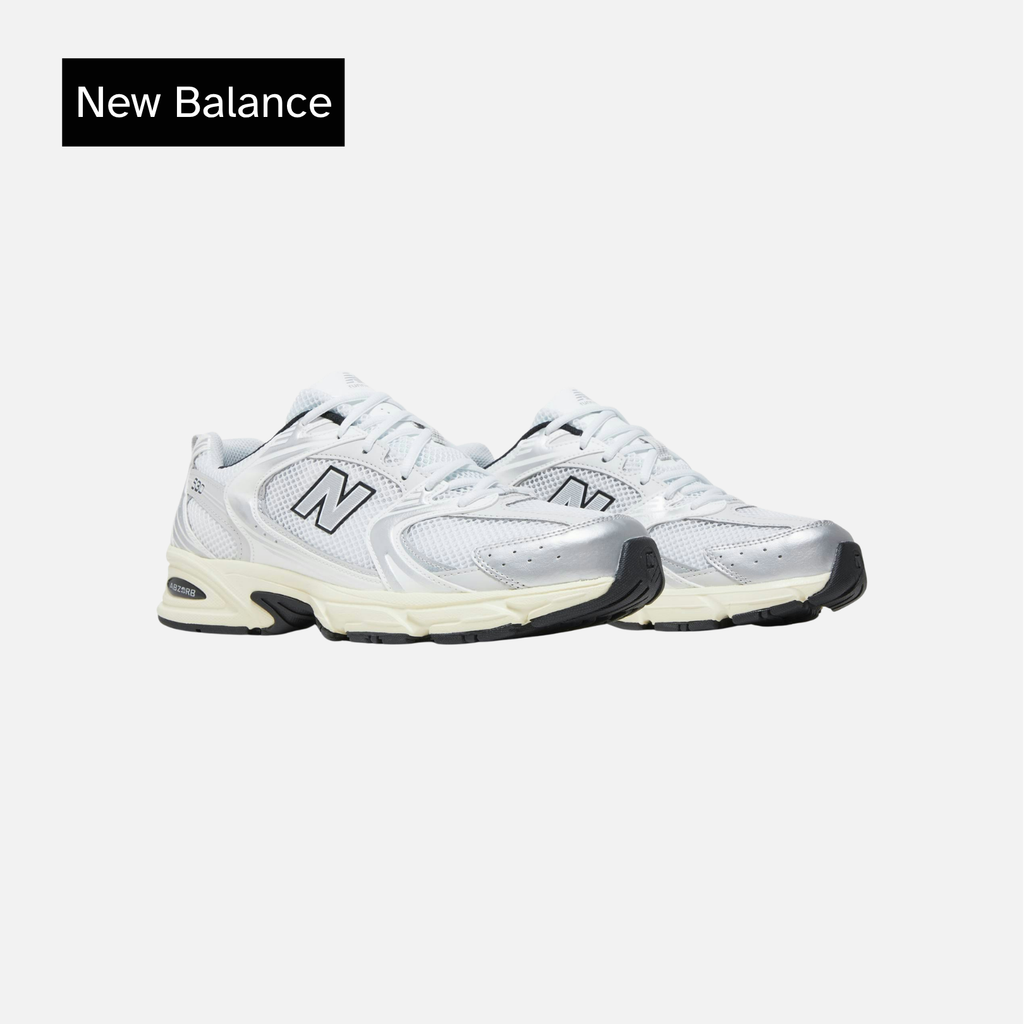 New Balance 530 White Metallic Silver