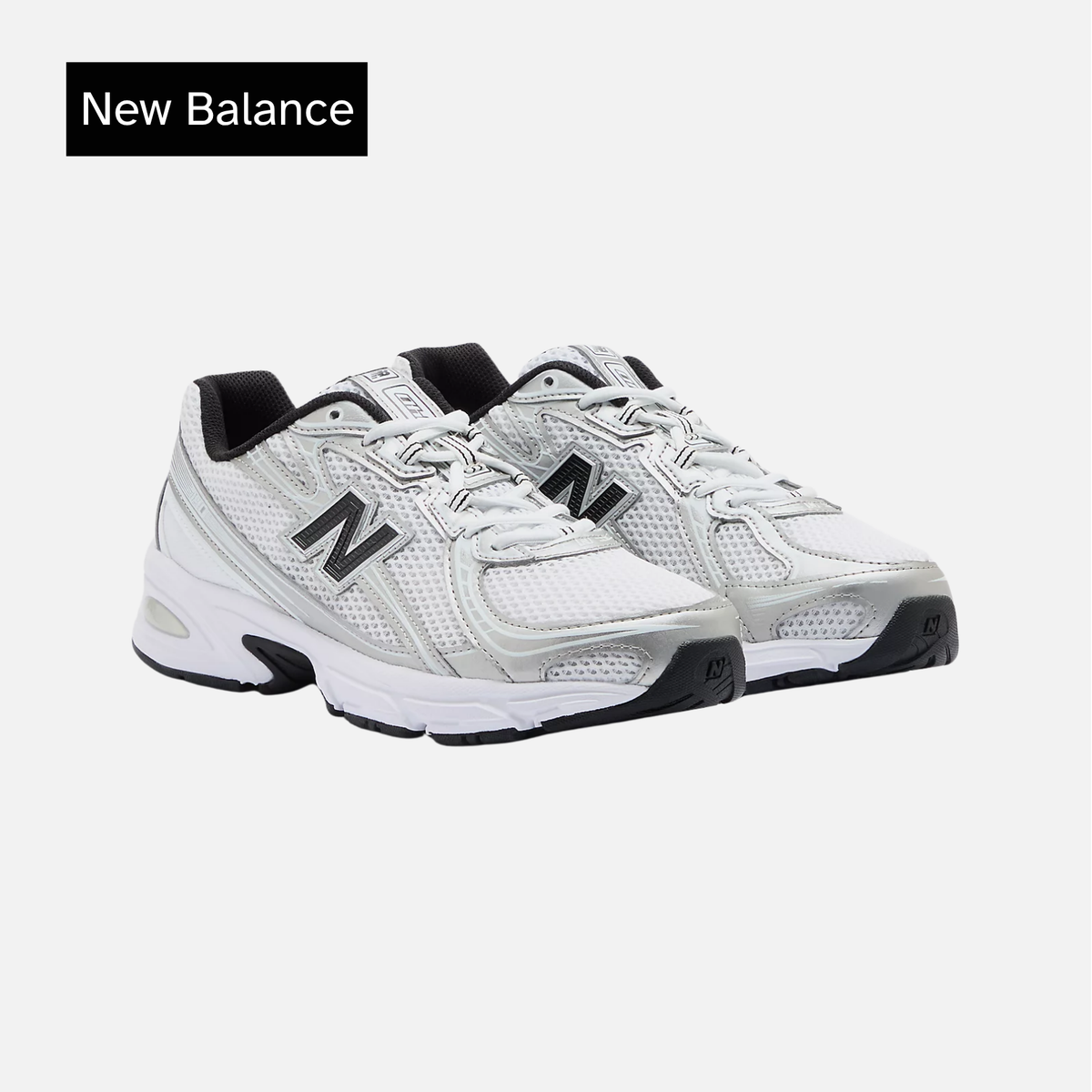 New Balance 740v2 White Silver Metallic Black