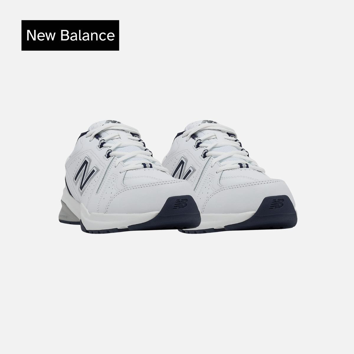 New Balance 608v5 White Navy