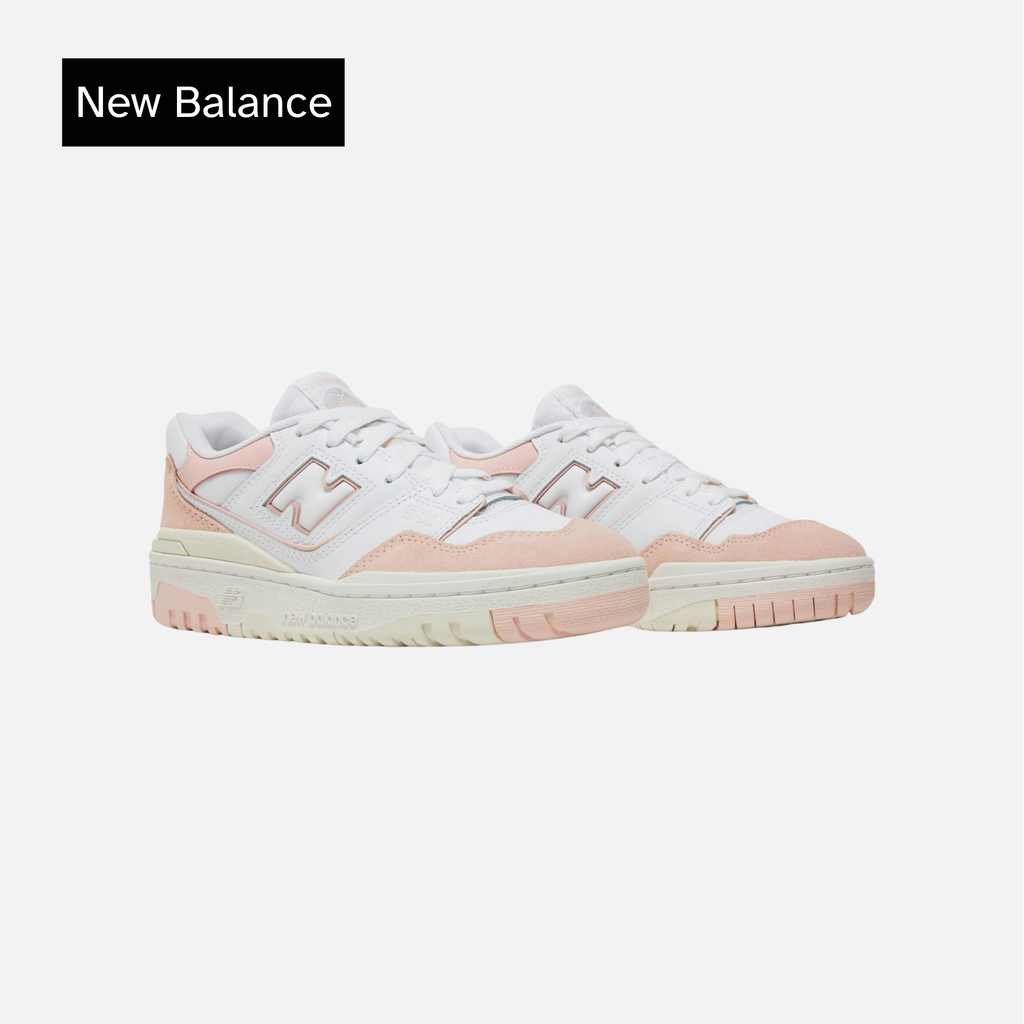 New Balance 550 Big Kid Pink Sand White