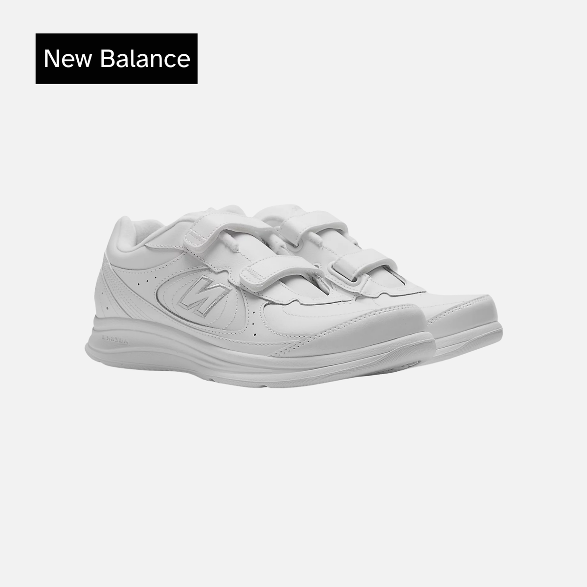 New Balance 577 Hook and Loop White