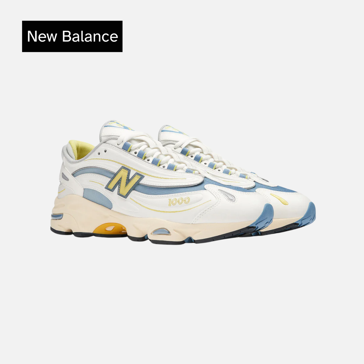 New Balance 1000 Sea Salt Heron Blue