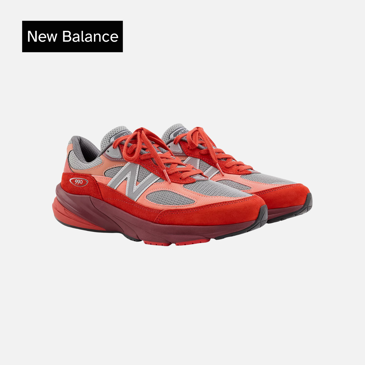 Teddy Santis x New Balance  990v6 Made in USA Community Pack - Red
