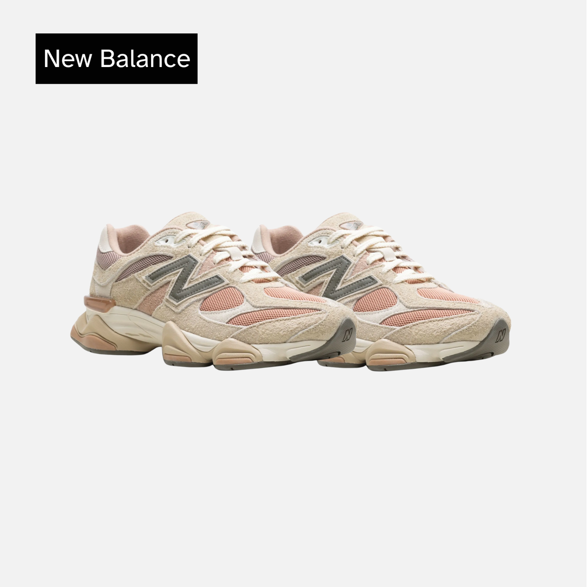 New Balance 9060 Big Kid Craftwork Pack - Light Sparrow Foot Locker Exclusive