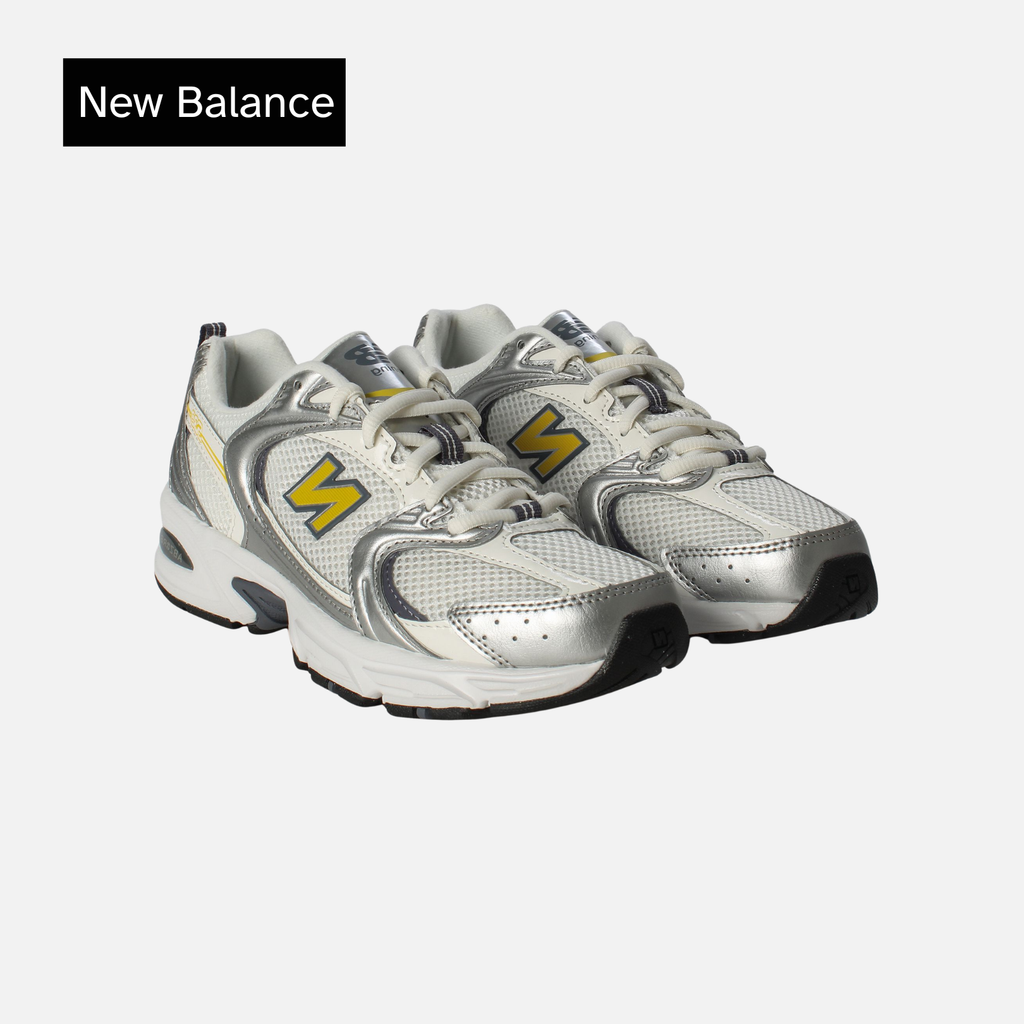 New Balance 530 Silver Metallic Sea Salt Apollo Gold