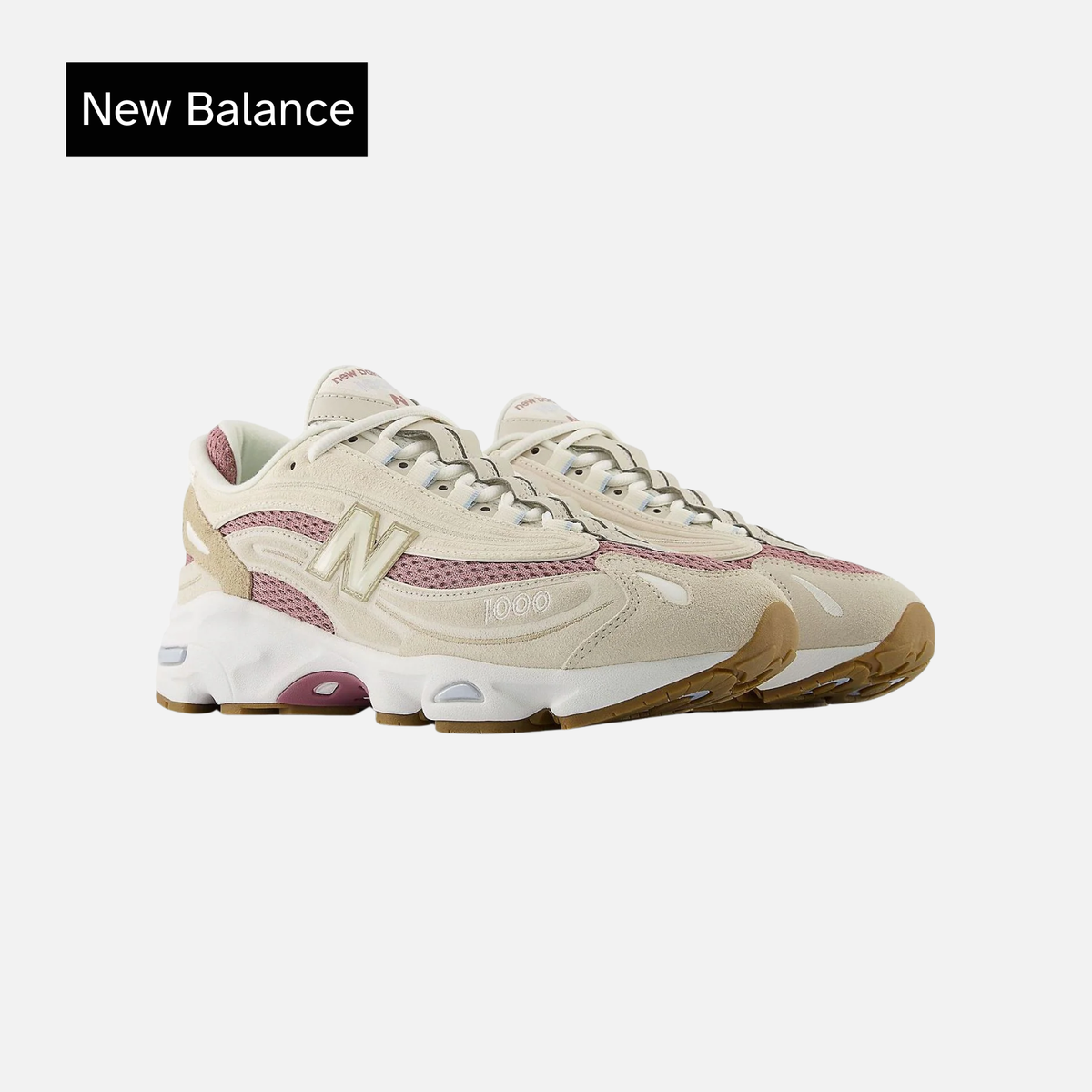 New Balance 1000 Timberwolf Rosewood