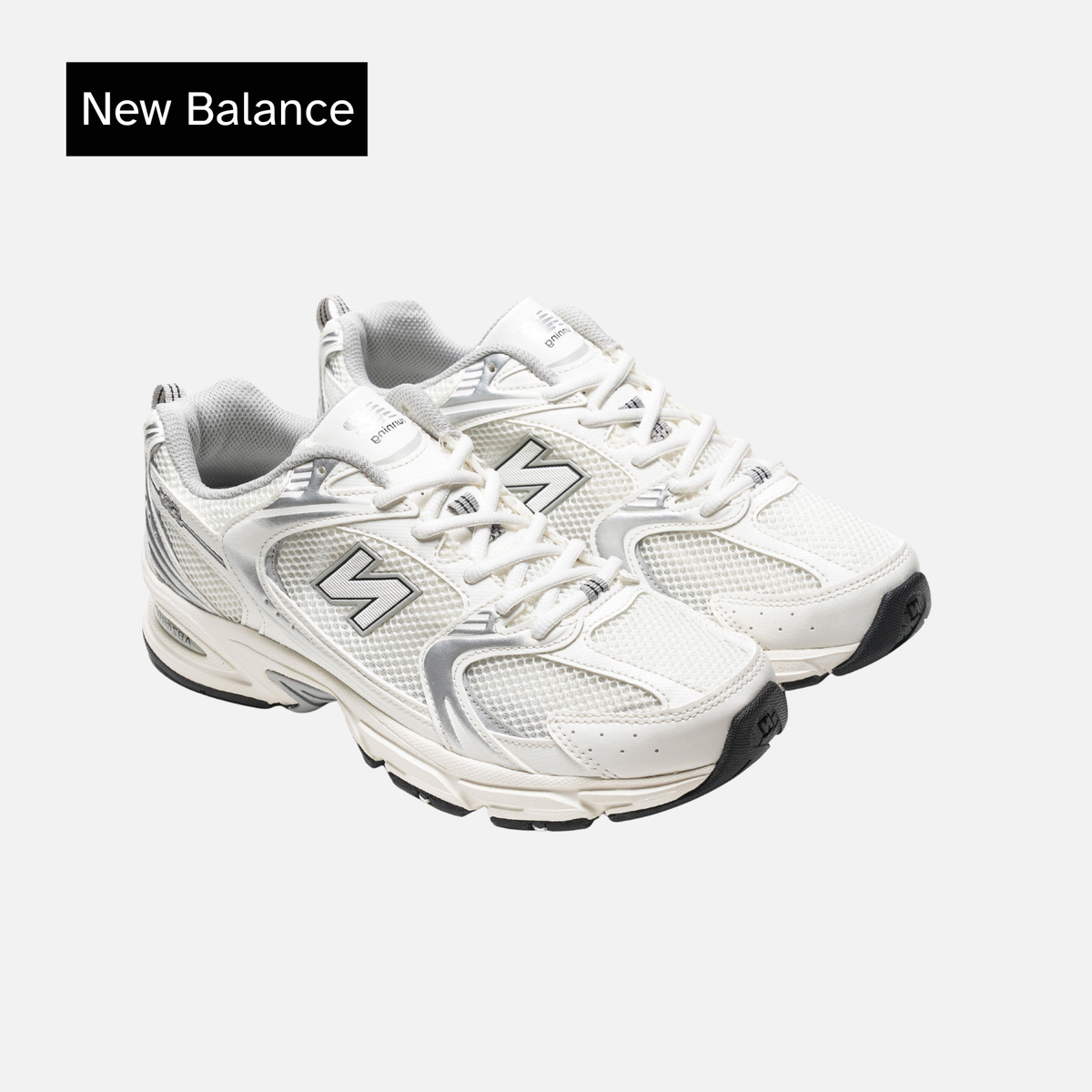 New Balance 530 Silver Metallic Linen