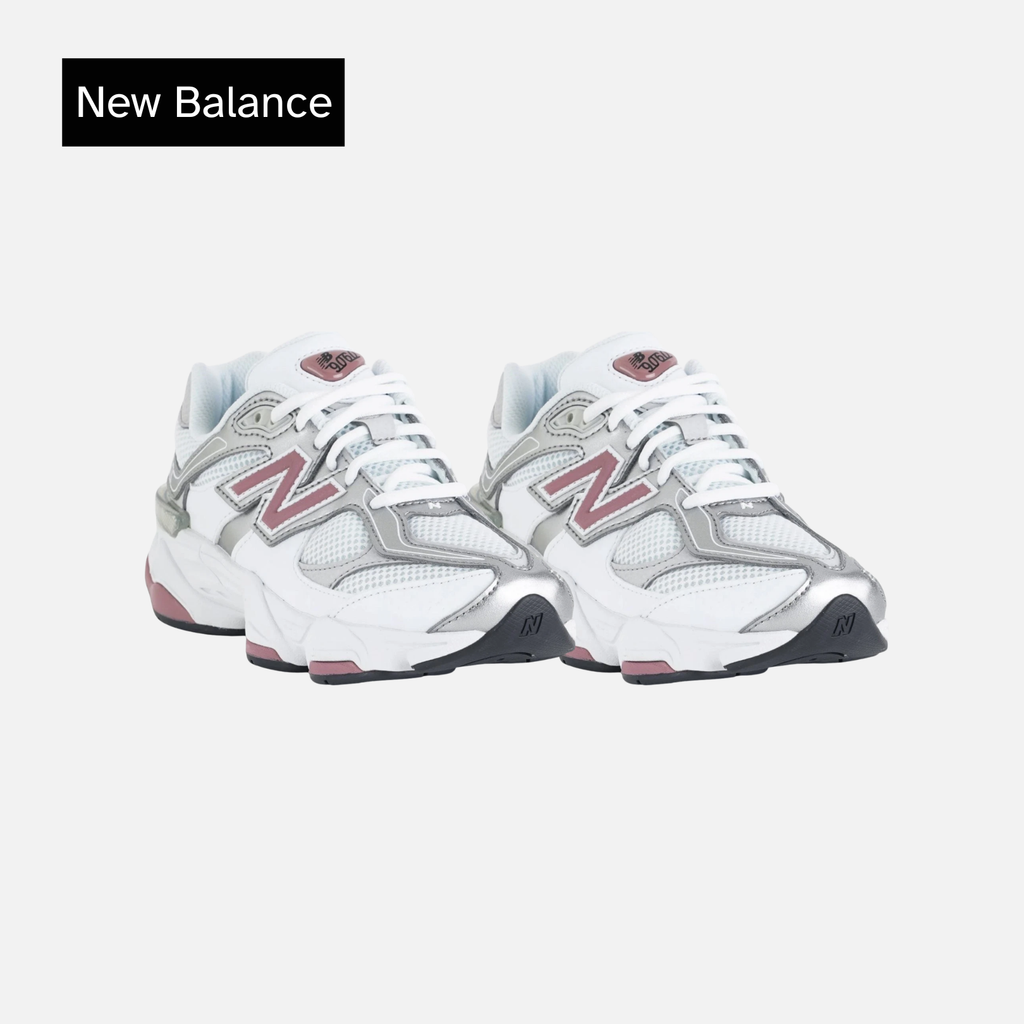 New Balance 9060 Lace Big Kid White Rose