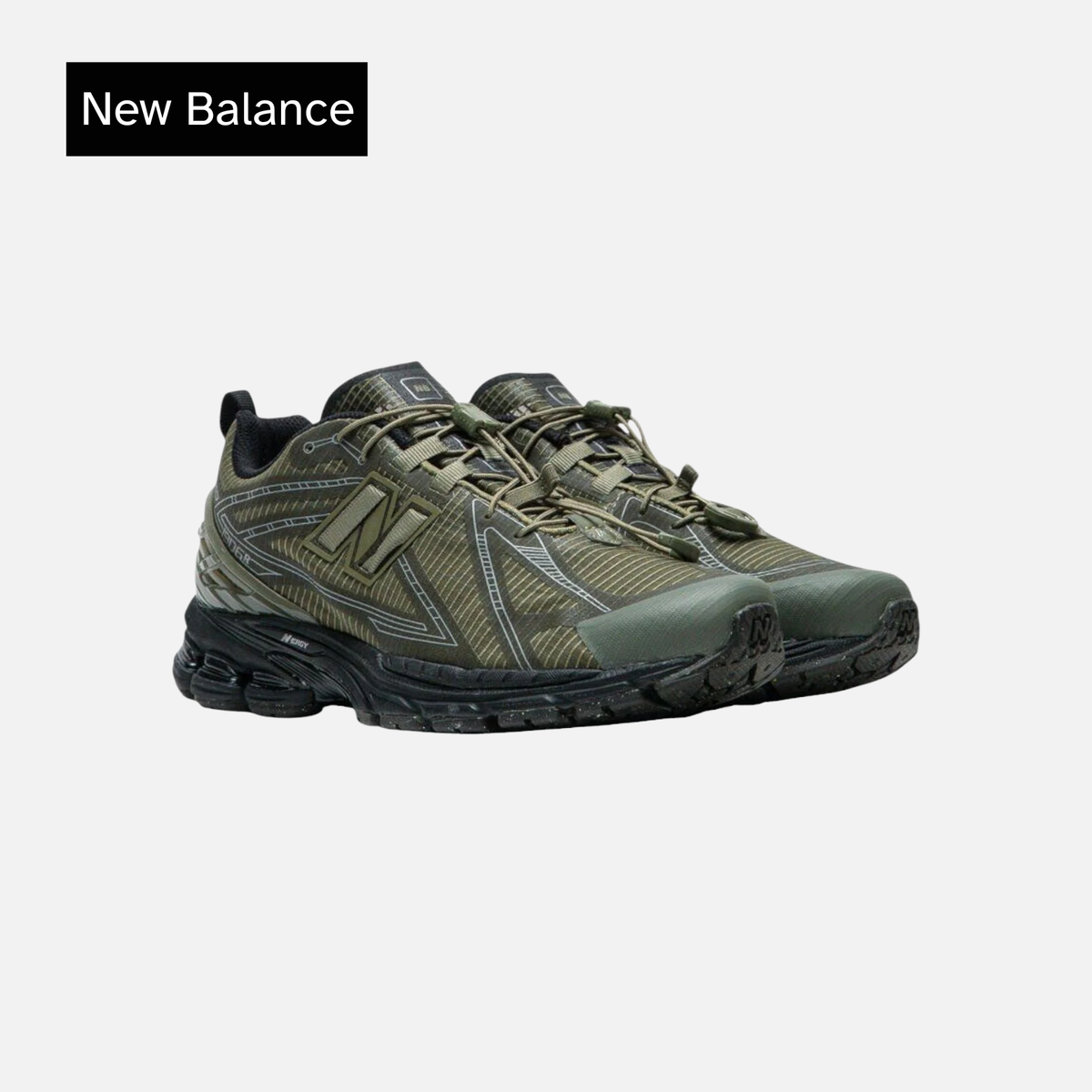 New Balance 1906R No Sew Pack - Dark Olivine