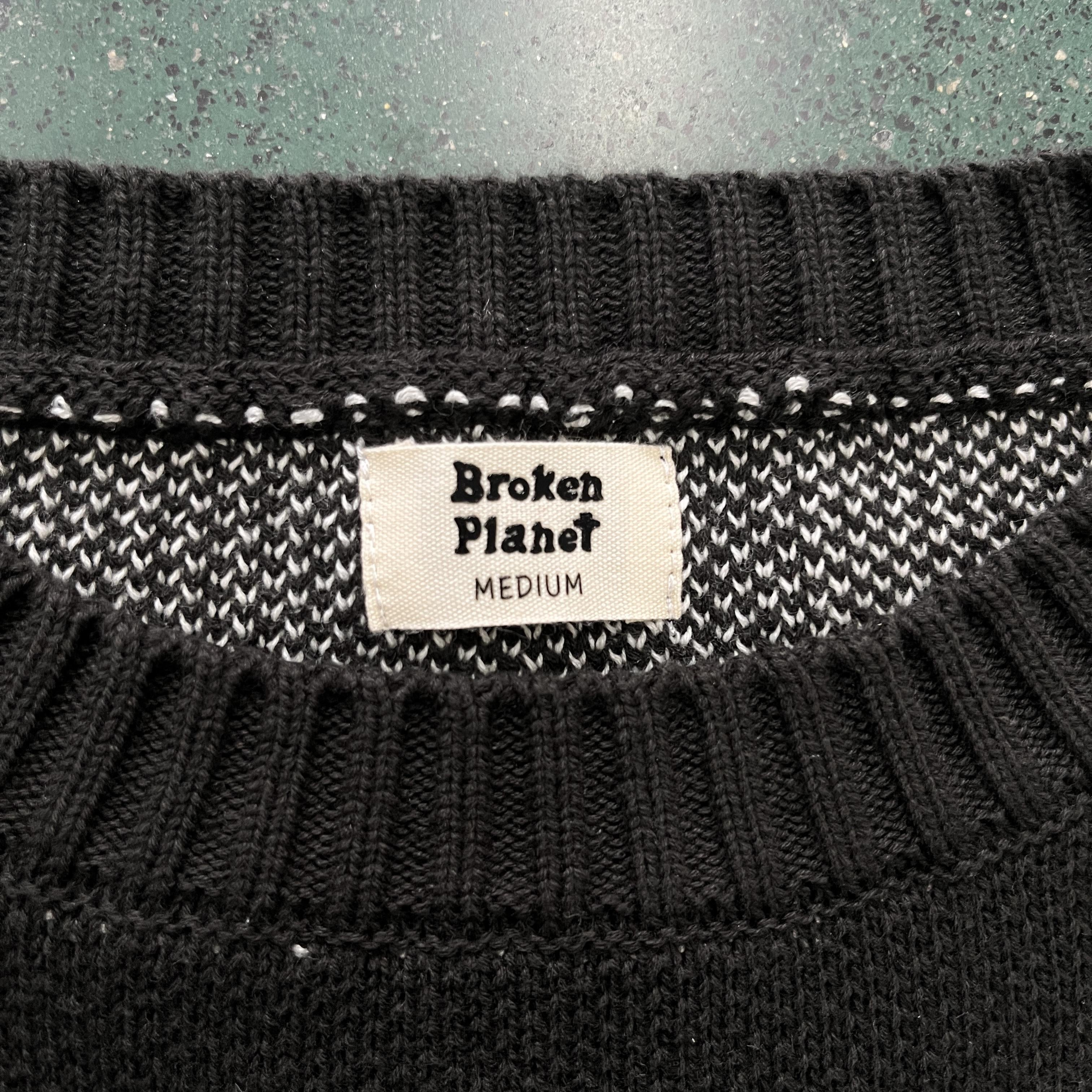 Broken P Skull Heart Sweater
