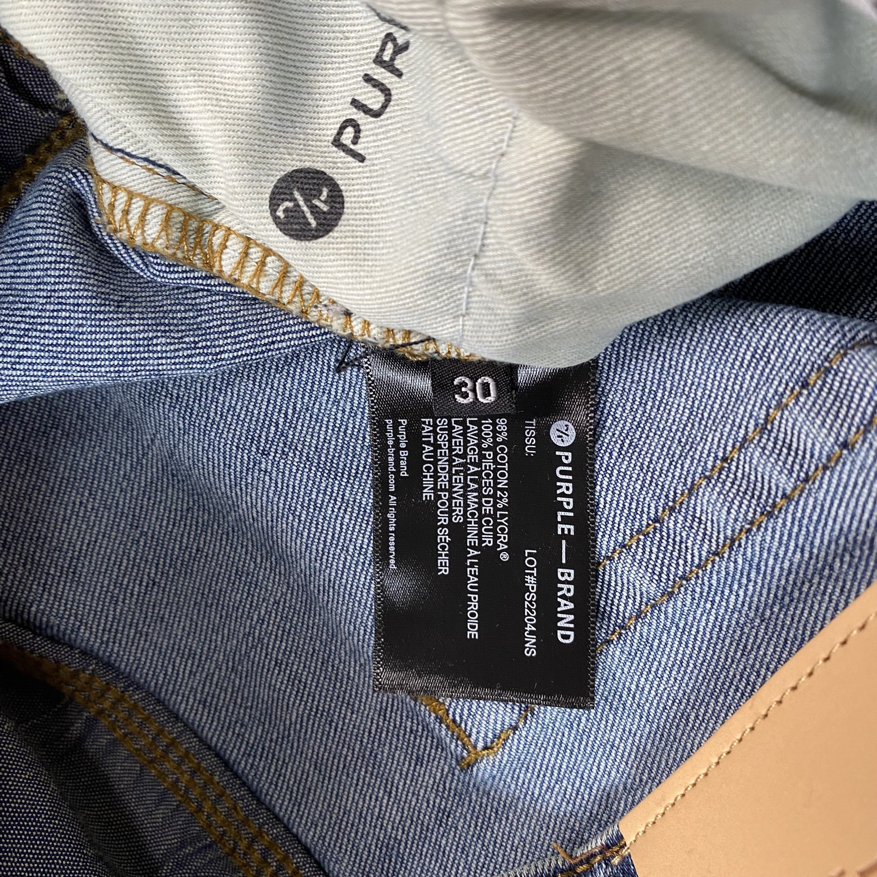 Purple Brand Slim Jeans