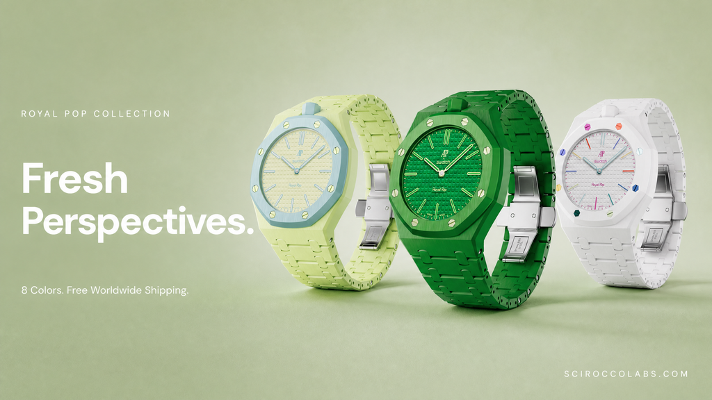 Royal Pop Strap — Electric Lime | Bioceramic Band for Swatch × AP Royal Pop