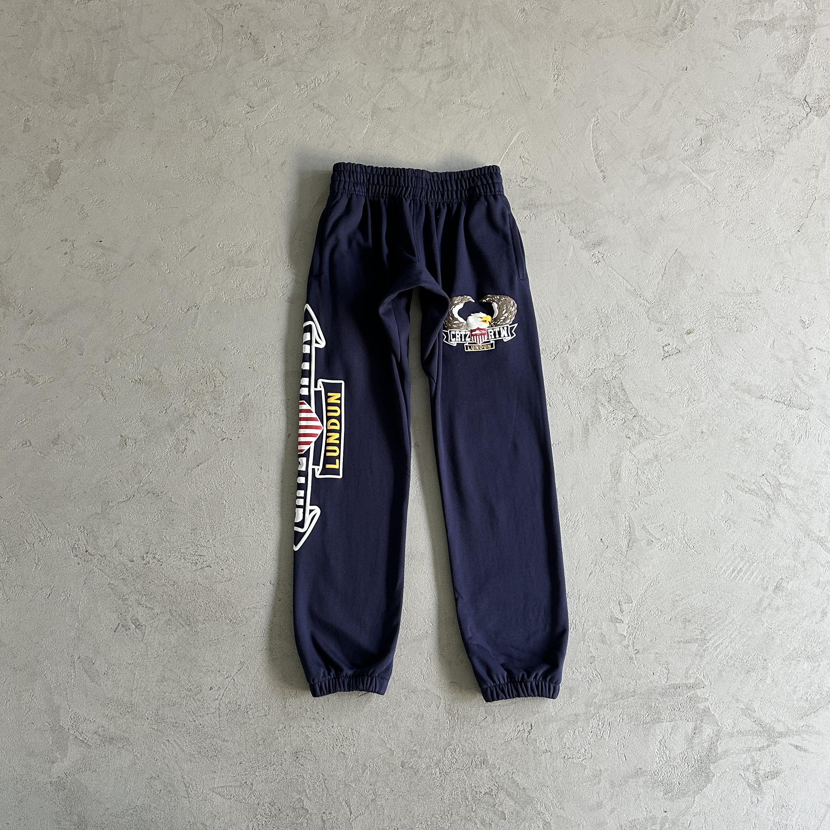 Corteiz Eagle Three-Dimensional Print Pants