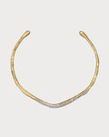 ALEXIS BITTAR Solanales Gold Crystal Skinny Collar(3 Colors)