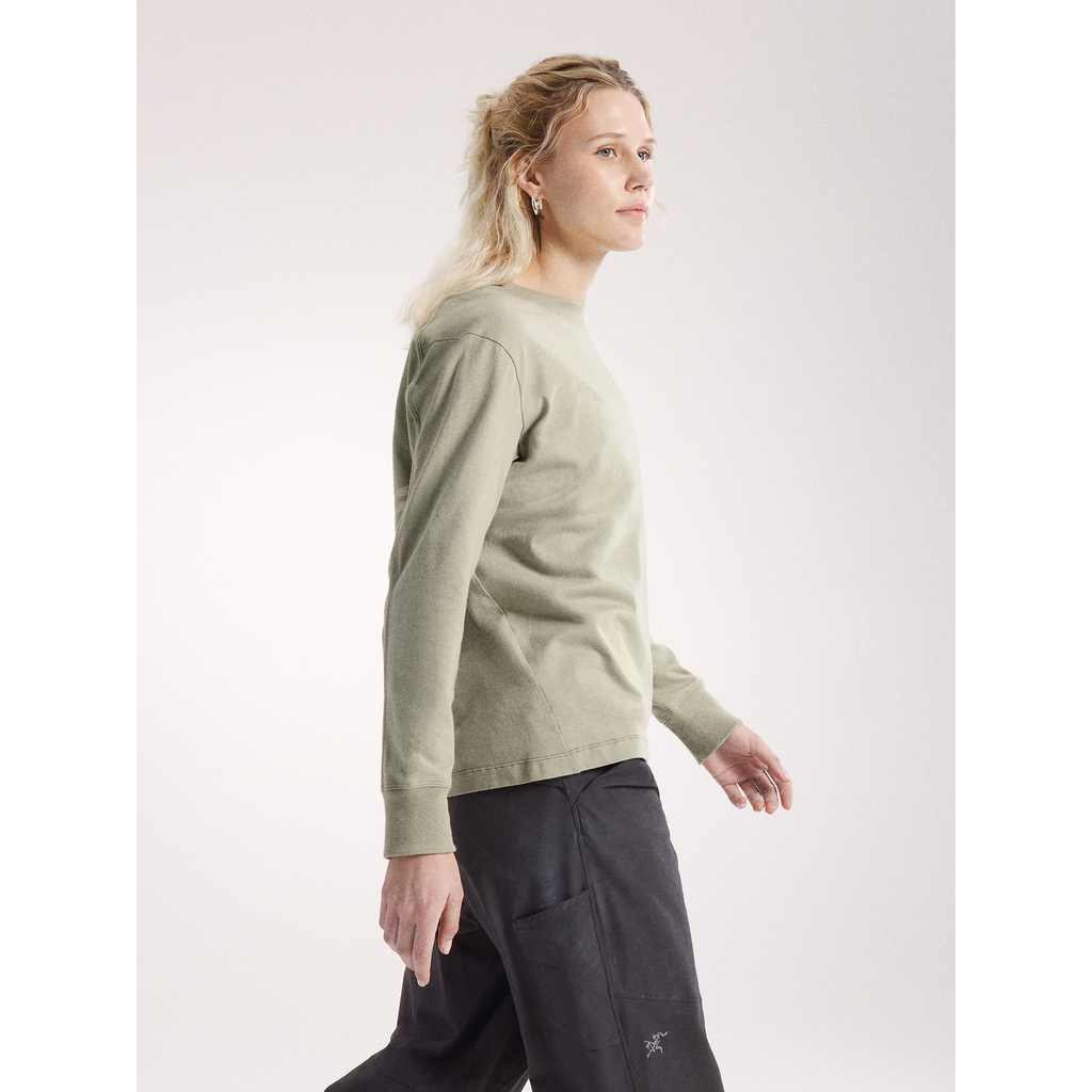 Arc'teryx Women's Kragg Cotton Bird Crew Neck Shirt LS