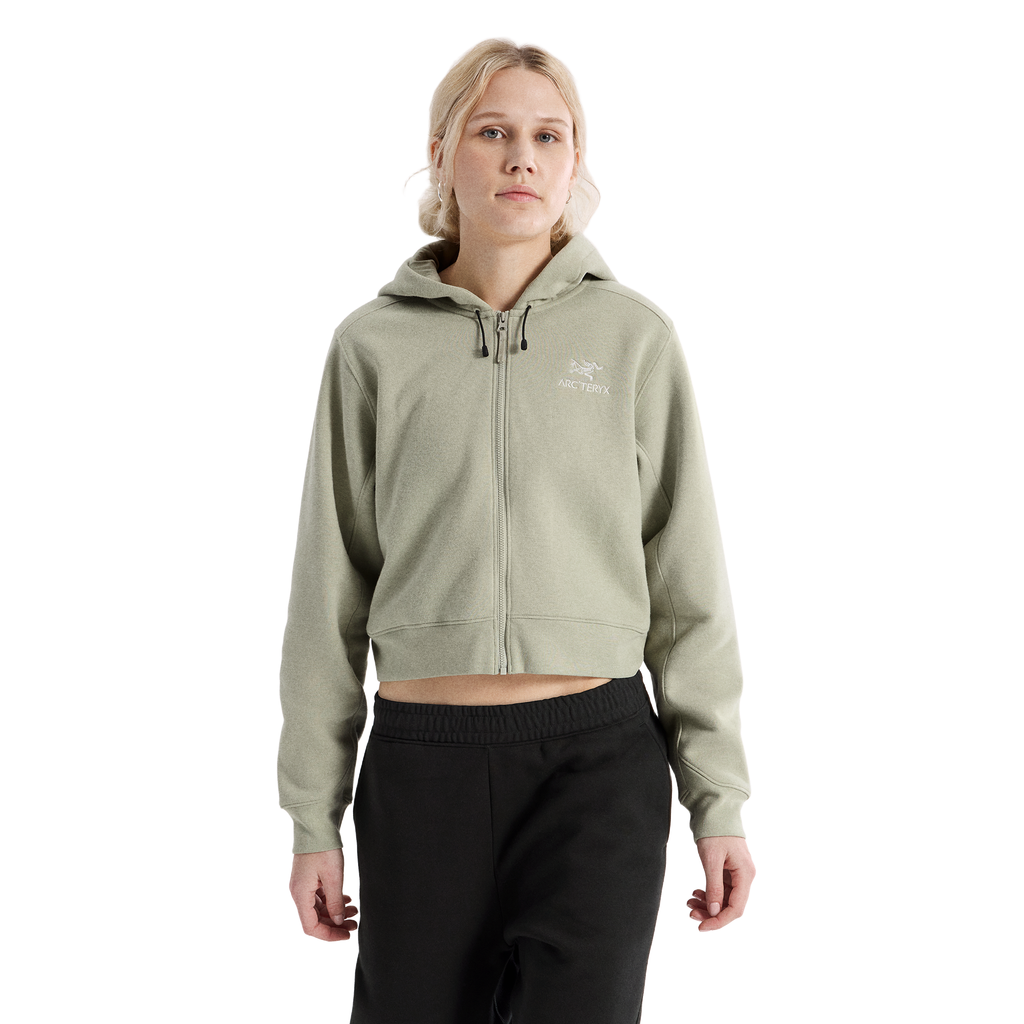 Arc'teryx Women's Emblem Fleece Full Zip Crop Hoody