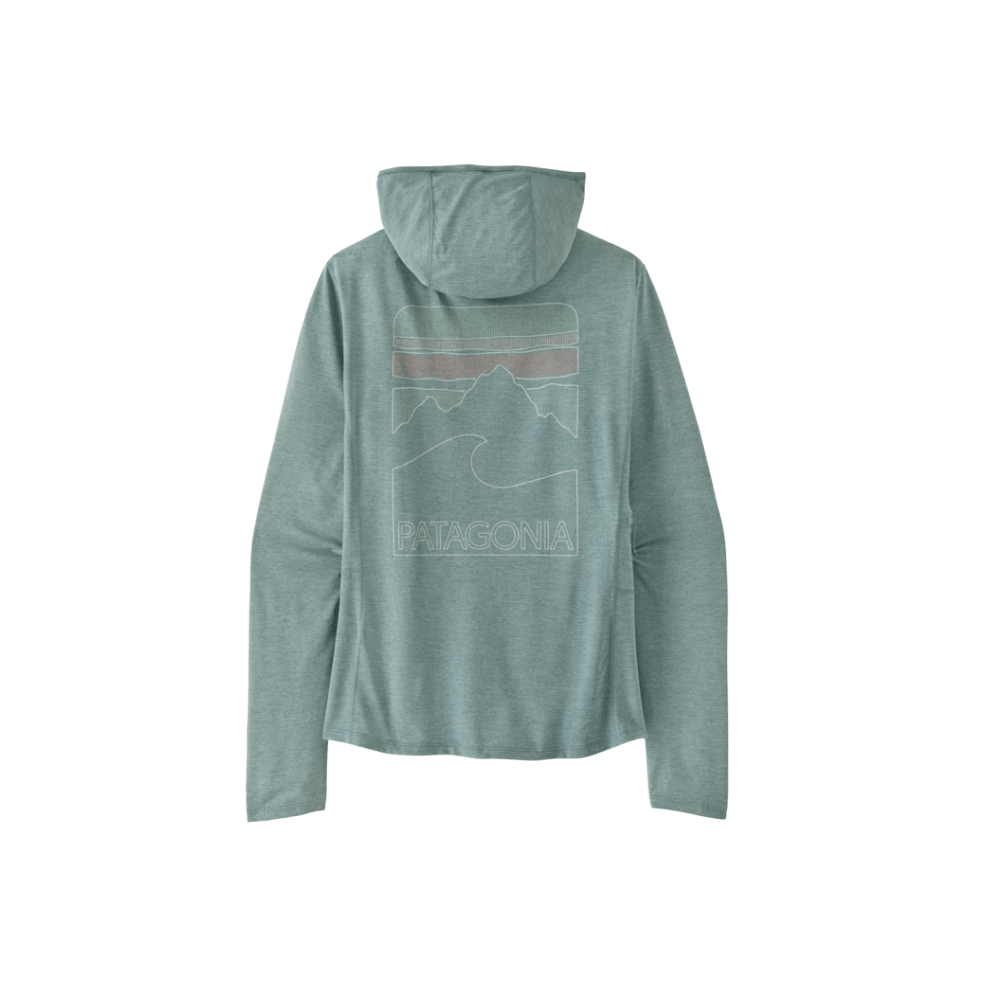 Patagonia Women's Cap Cool Sun Hoody Peak Visions
