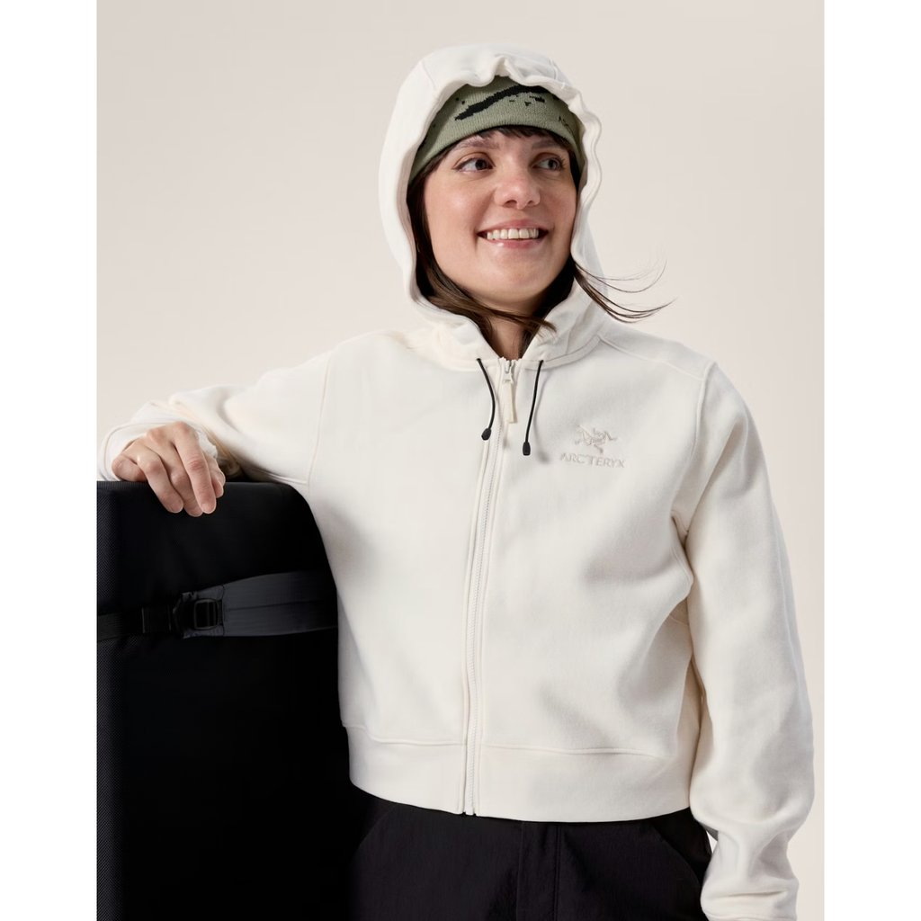 Arc'teryx Women's Emblem Fleece Full Zip Crop Hoody