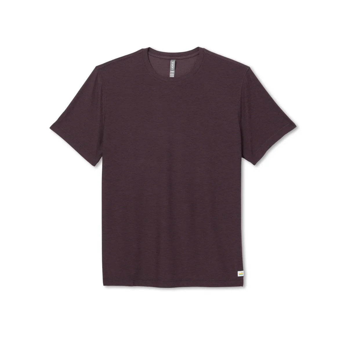 Vuori Men's Strato Tech Tee in Raisin Heather