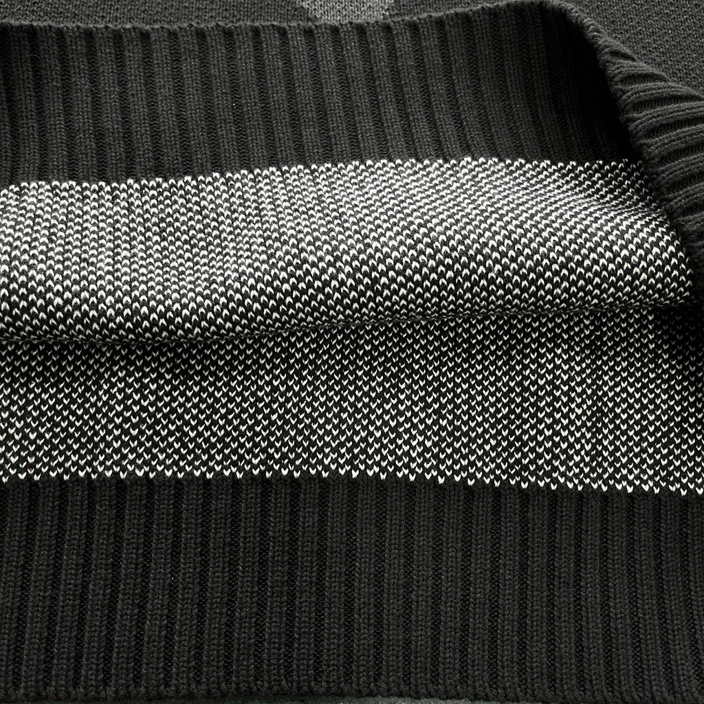 Broken P Skull Heart Sweater