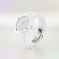 Royal Pop Strap — Pearl White | Bioceramic Band for Swatch × AP Royal Pop