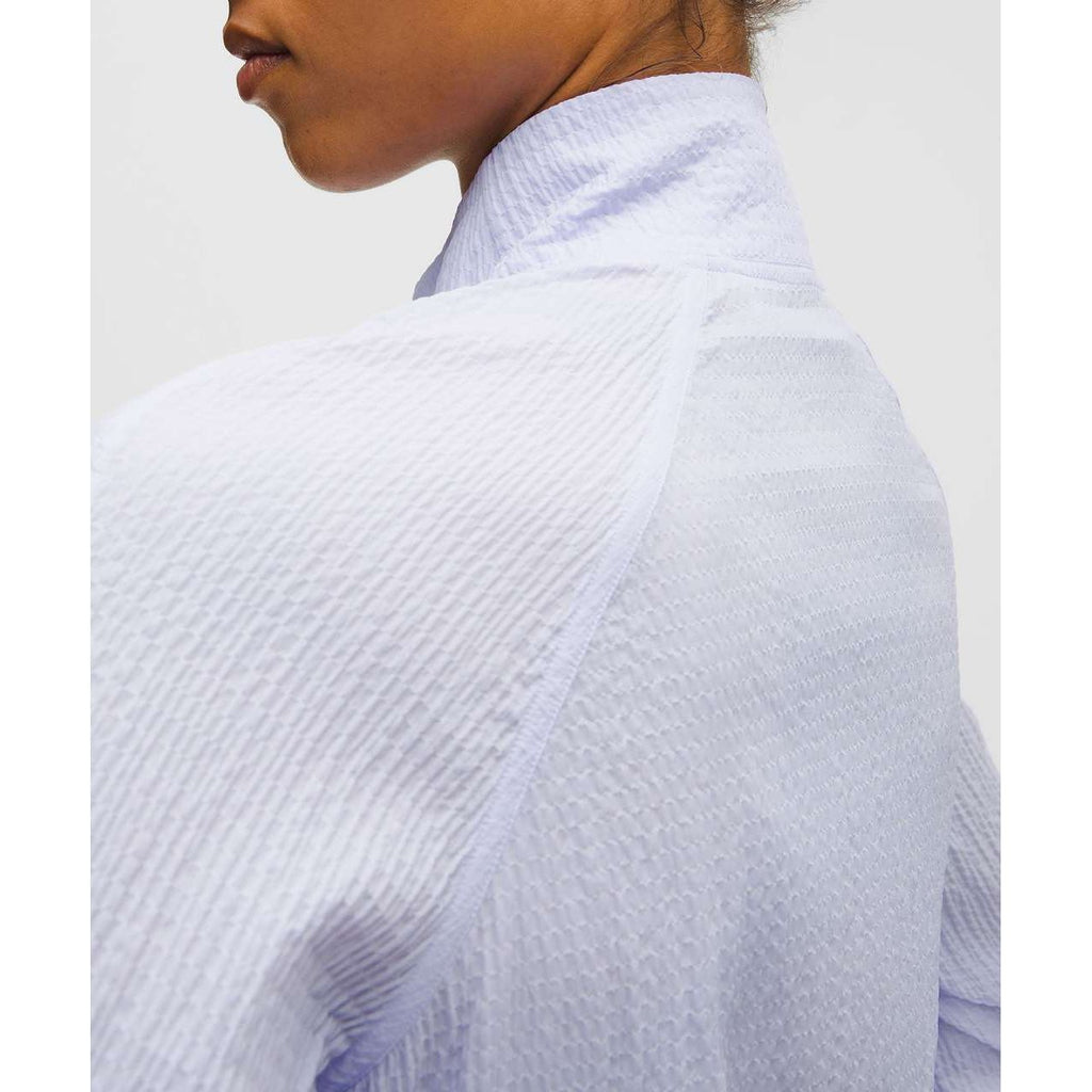 Lululemon Women's Adapted State Textured Jacket in Serene Blue