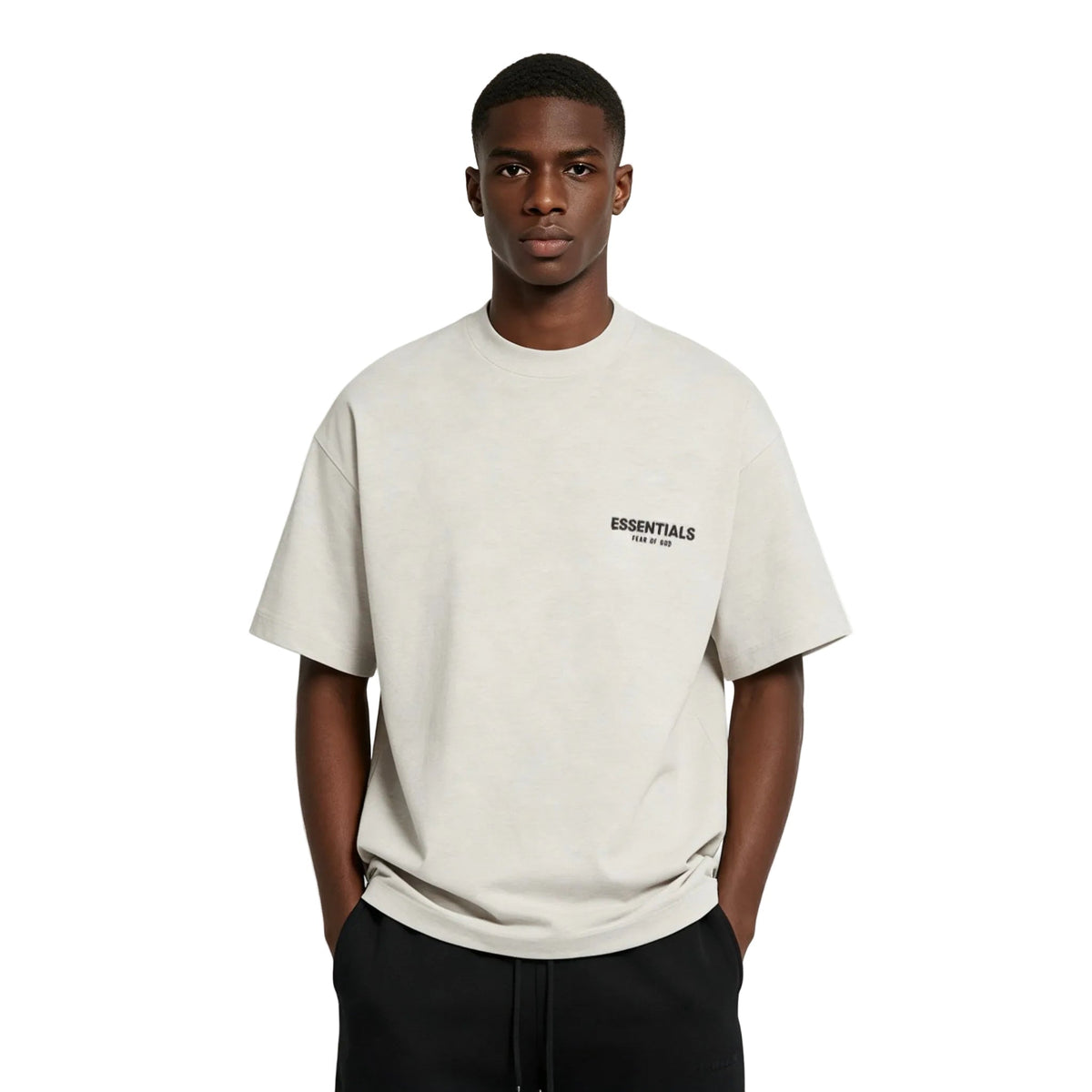 Fear of God Essentials Core Collection T-Shirt Light Oatmeal