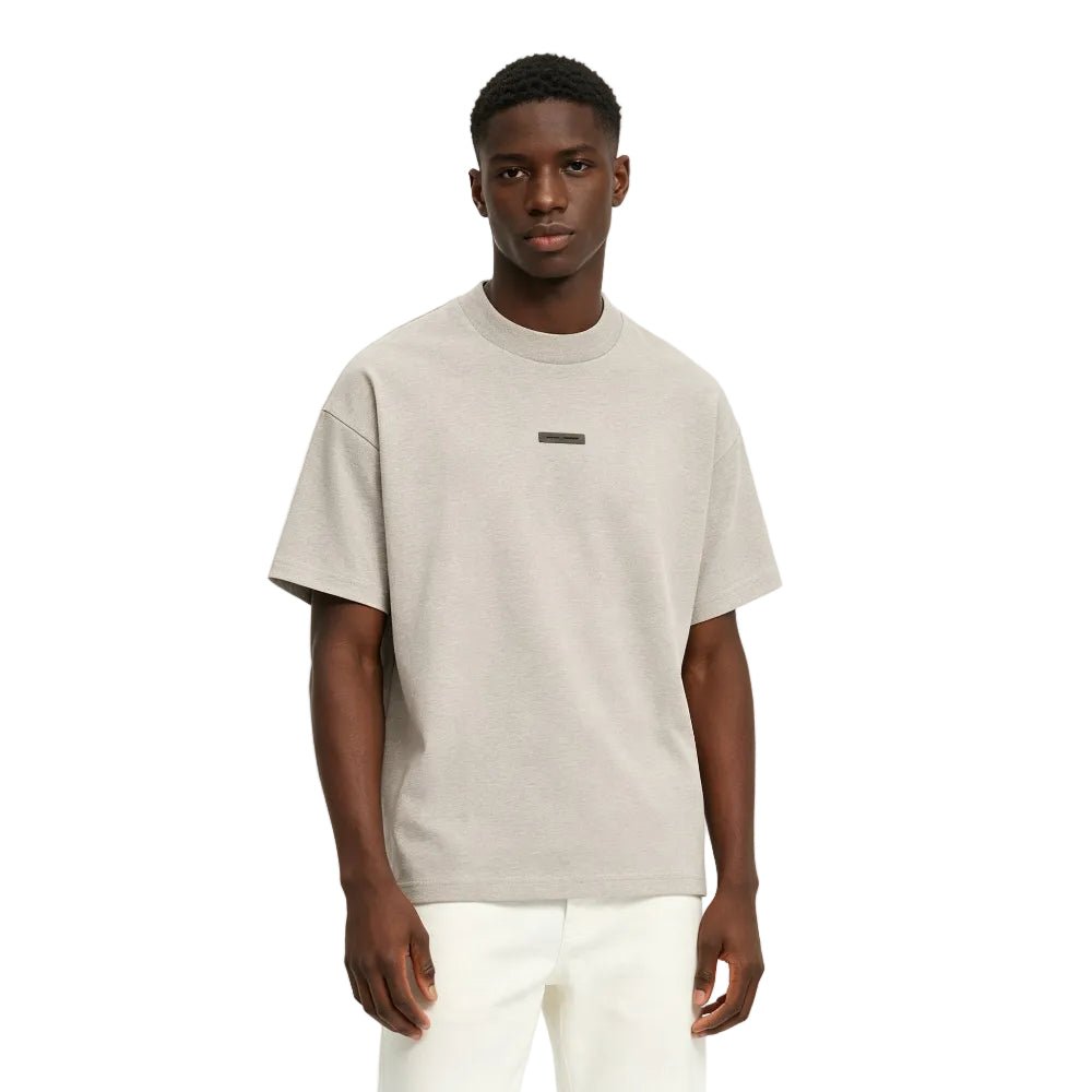 Fear of God Essentials Classic Short Sleeve T-Shirt Heather Stone