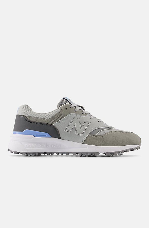 New Balance Men's 997 Golf Athletic Shoes - Grey/Blue