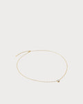 MONICA VINADER Essentials Lab-Grown Diamond Gold Vermeil Necklace(Large/Gold)